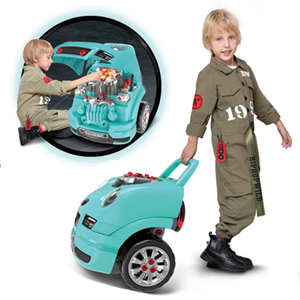 اسباب بازی ماشین ریموت دار موتور مستر Motor Master مدل کاپوت پورشه آبی Kids Engine Toy_اسباب بازی ماشین
